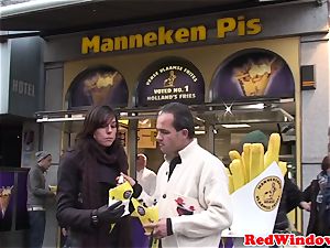 obese dutch escort gets doggystyled