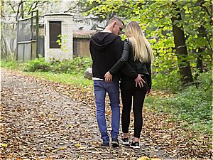 Russian couple has a passionate afternoon gusto